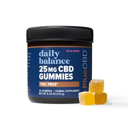 PlusCBD THC-free gummies